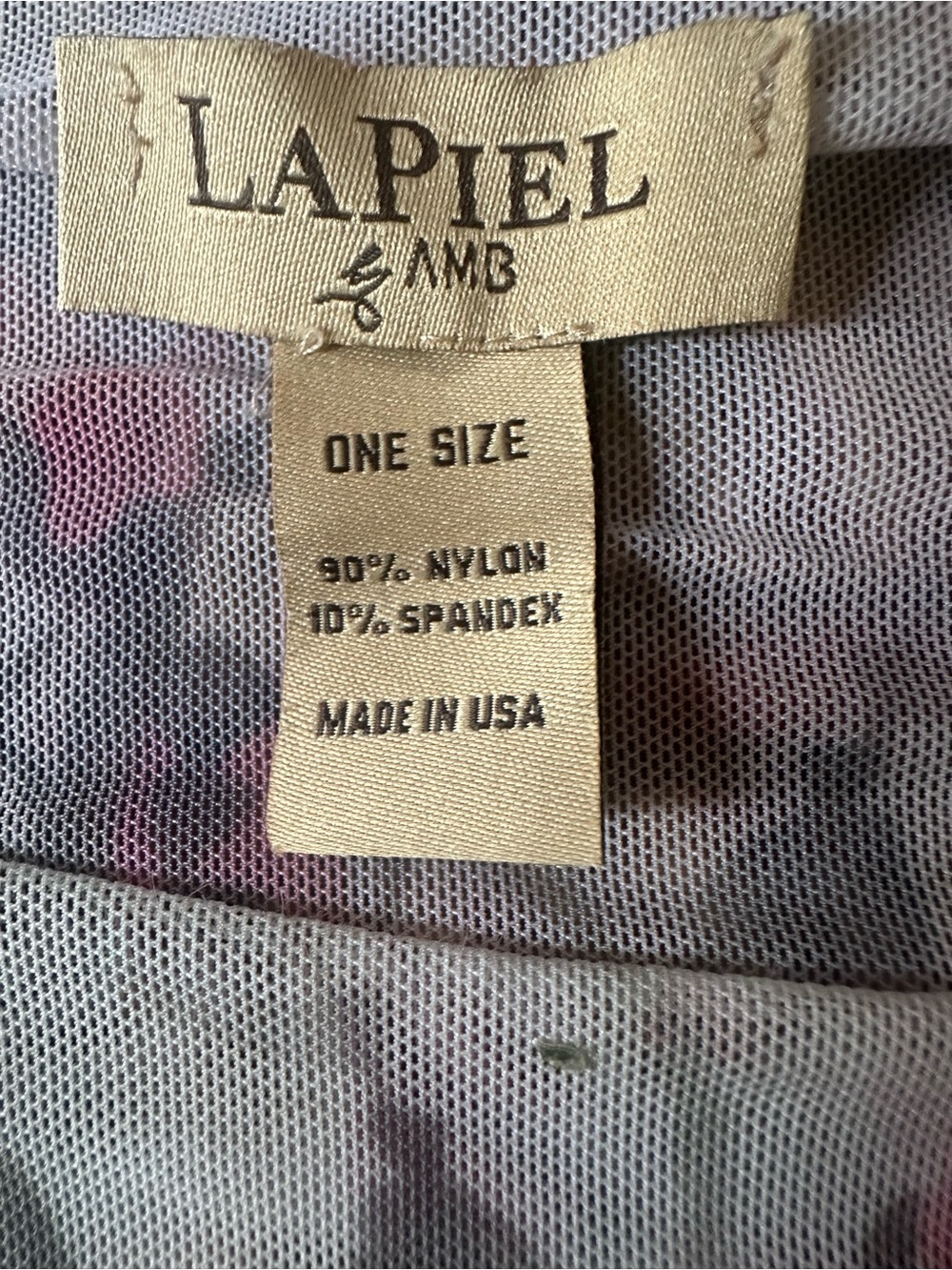 AMB La Piel by AMB incredibly soft mesh top. - Picture 5 of 5